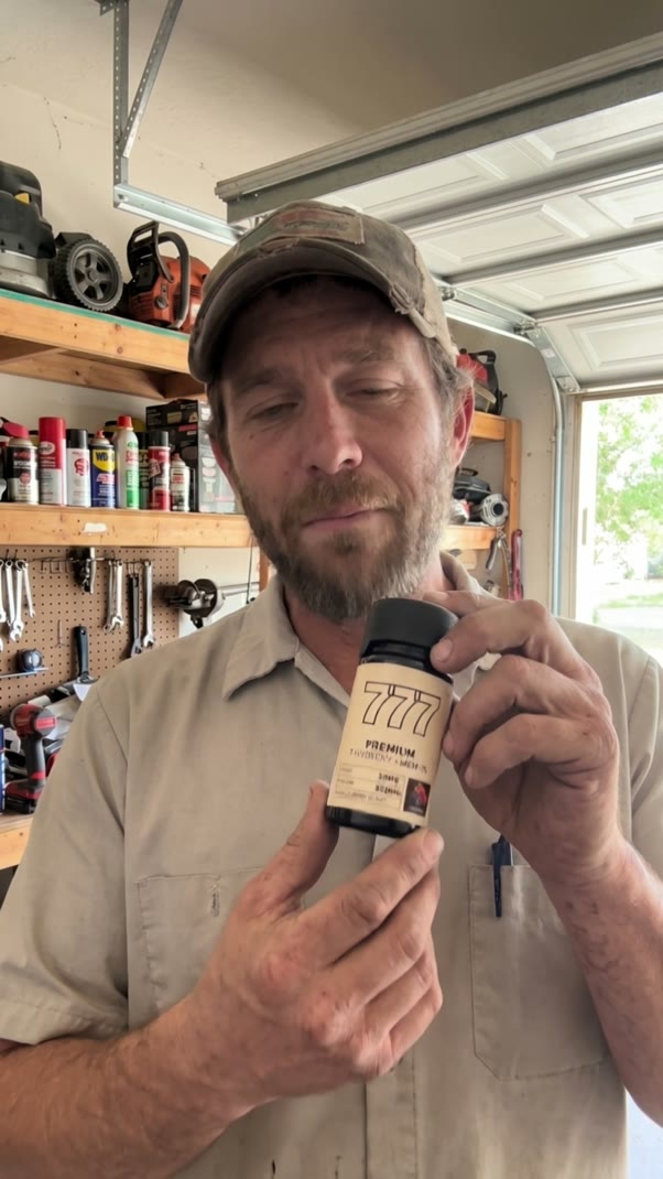 Verified customer video review holding a 777 bottle